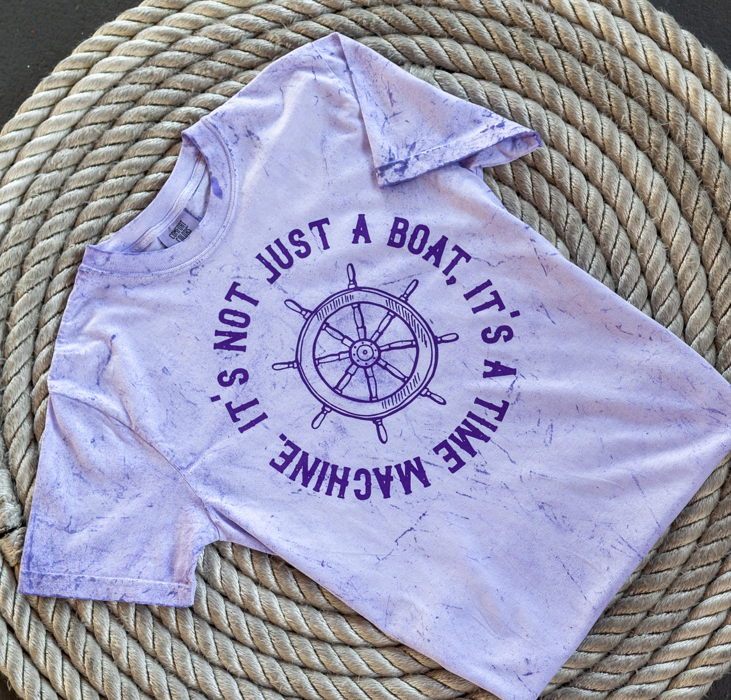 Tie Dye Adult Shirt, It's Not Just a Boat