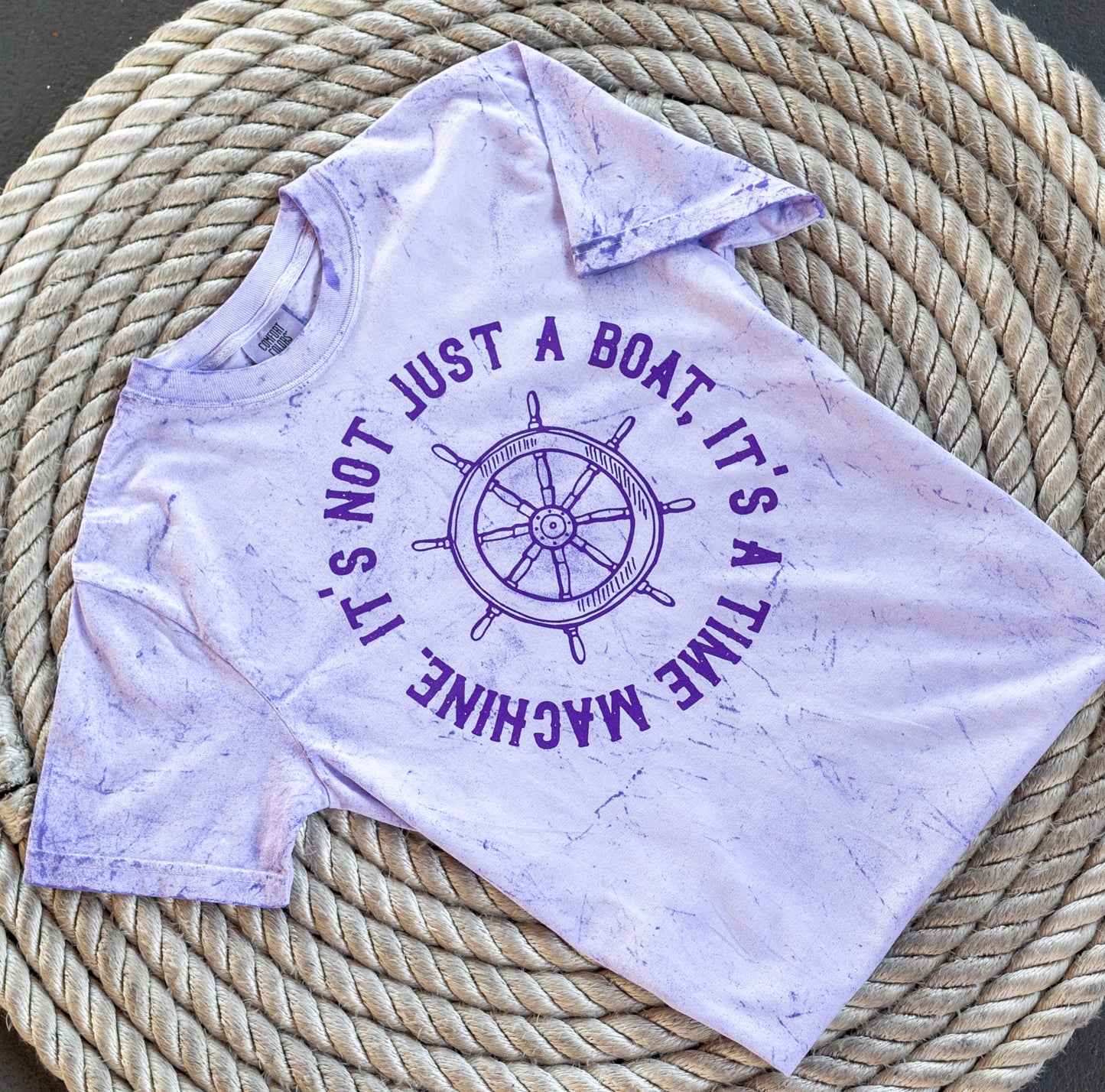 Tie Dye Adult Shirt, It's Not Just a Boat