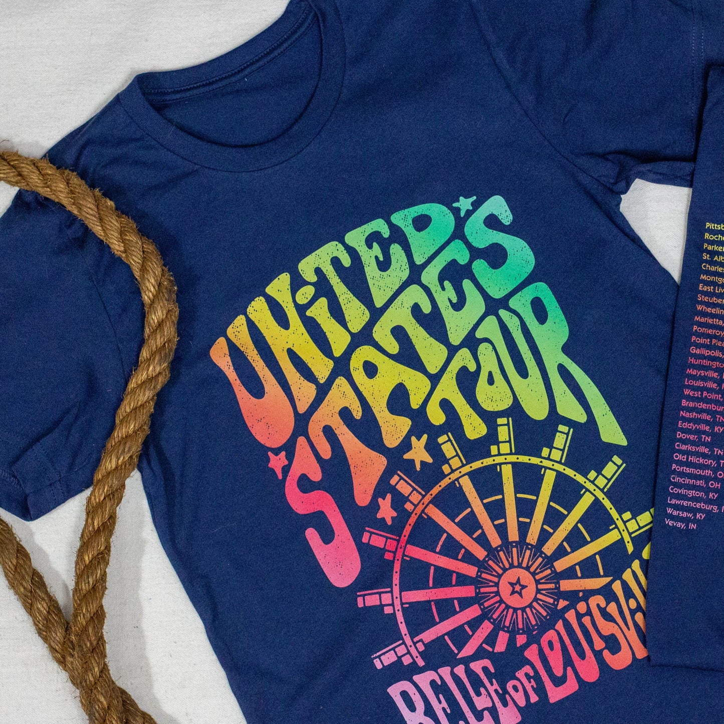 Belle of Louisville's US Tour Tshirt