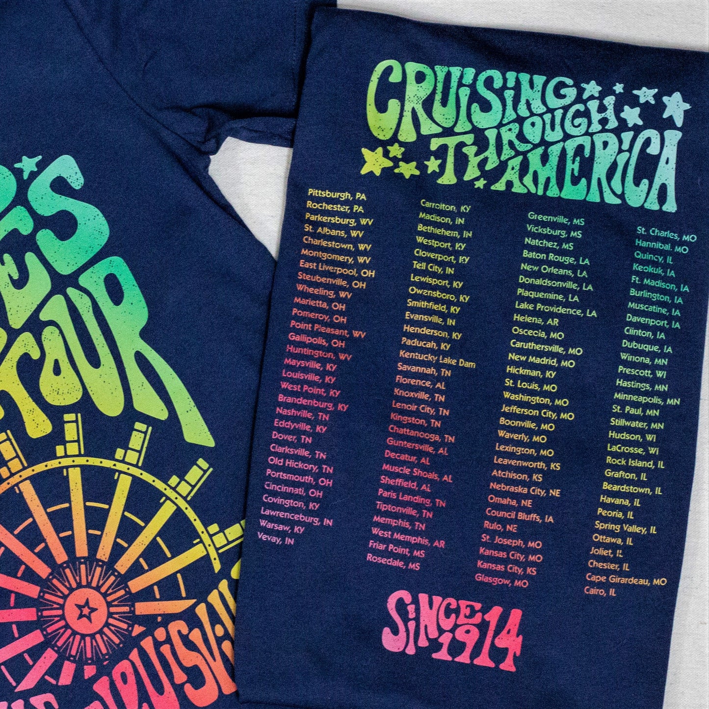 Belle of Louisville's US Tour Tshirt