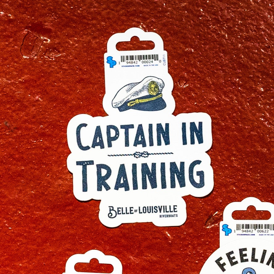 Riverboat Stickers - 3"