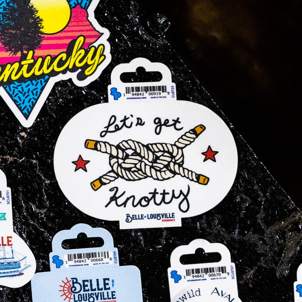 Riverboat Stickers - 3"