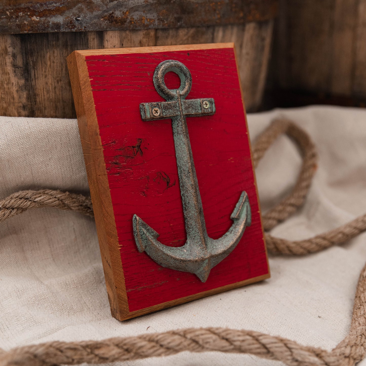 Small Paddlewheel Wood Art
