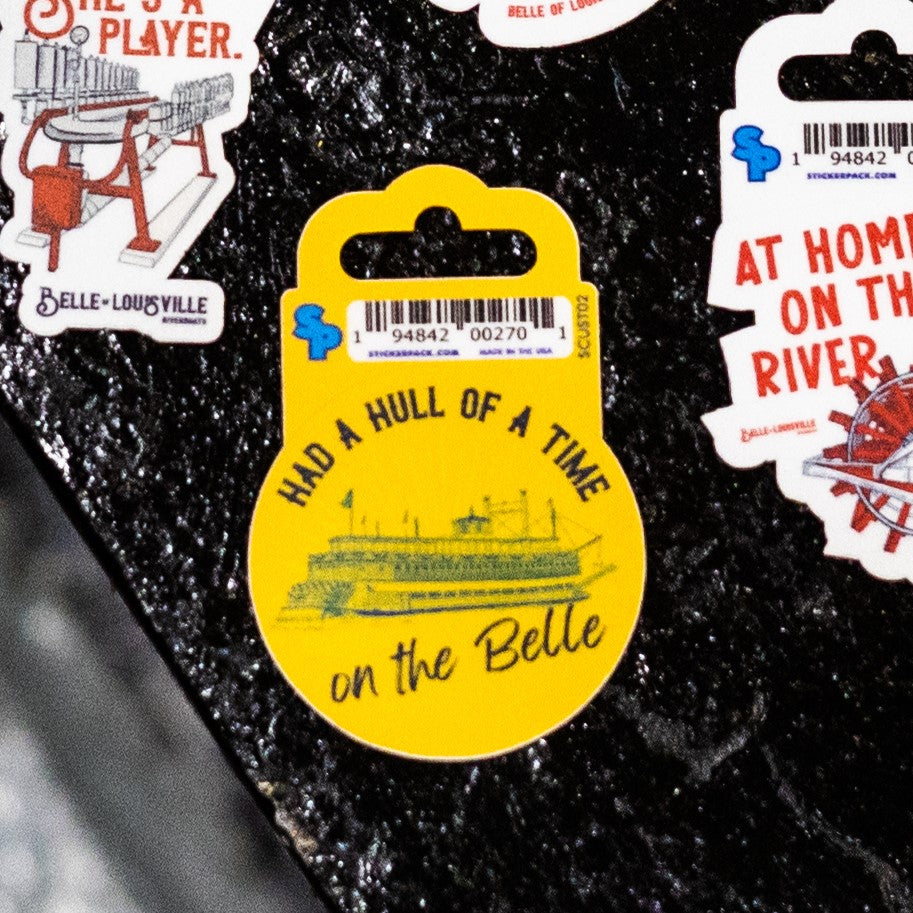 Riverboat Stickers - 2"