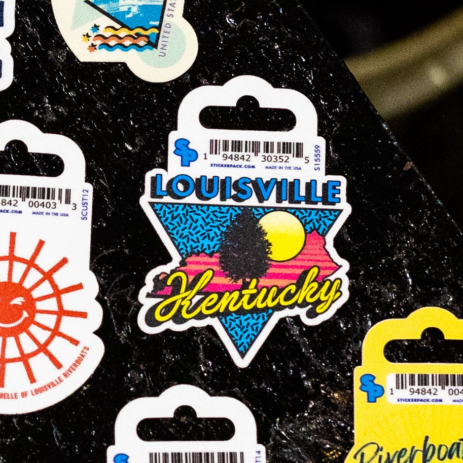 Riverboat Stickers - 2"