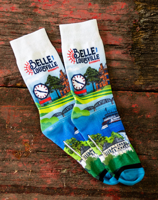 Belle of Louisville Custom Socks