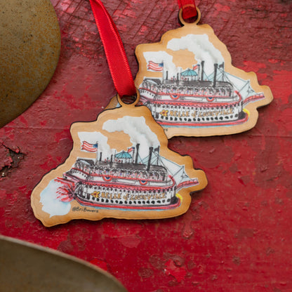 Belle of Louisville Ornament