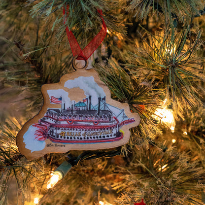 Belle of Louisville Ornament