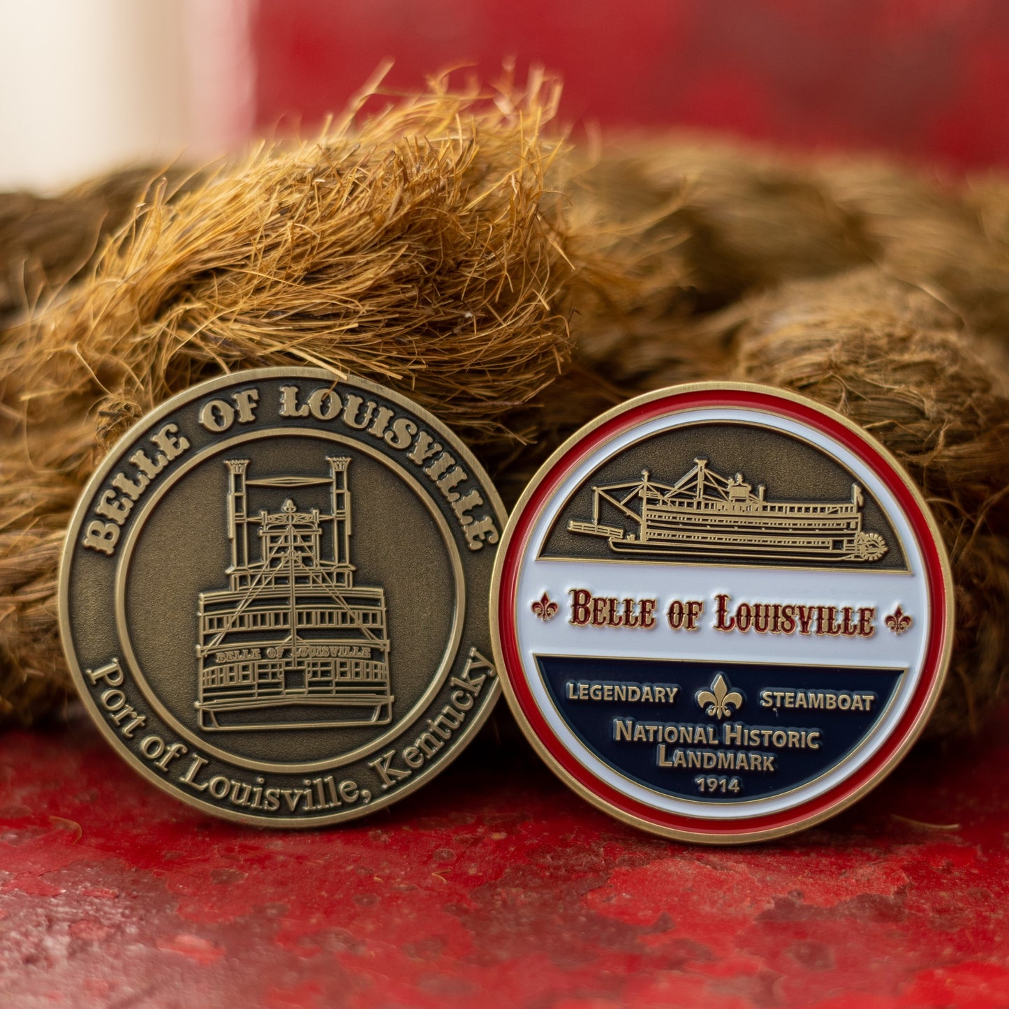 Belle of Louisville Challenge Coin