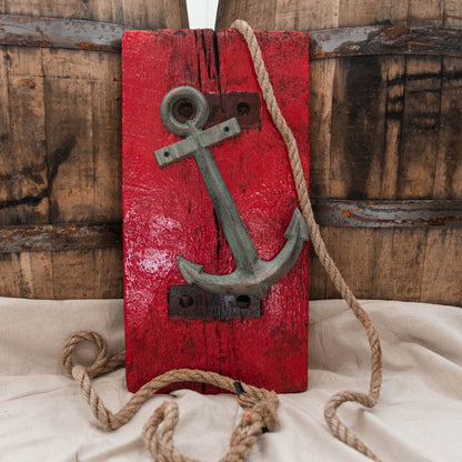 Large Paddlewheel Wood Decor