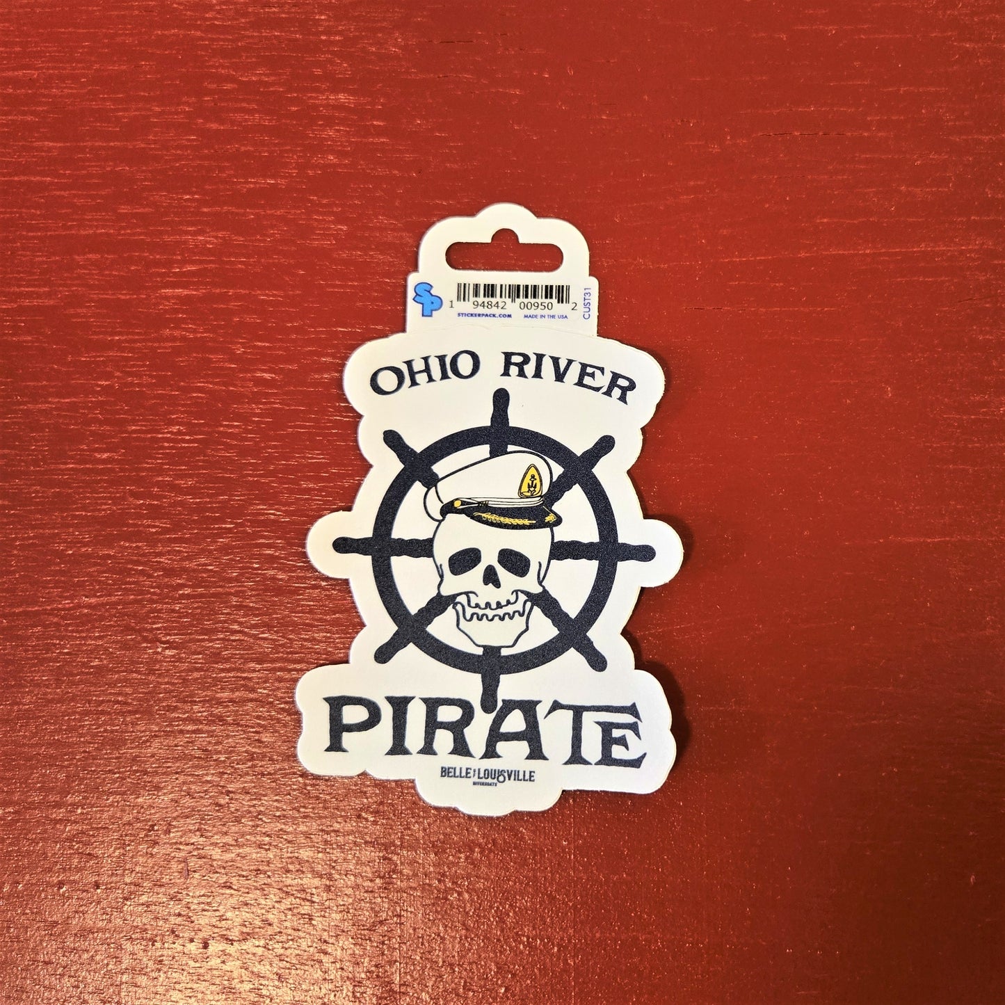 Riverboat Stickers - 3"