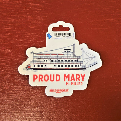 Riverboat Stickers - 3"