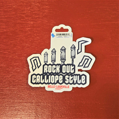 Riverboat Stickers - 3"