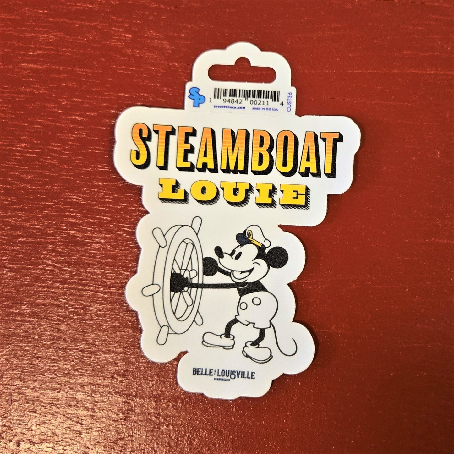 Riverboat Stickers - 3"