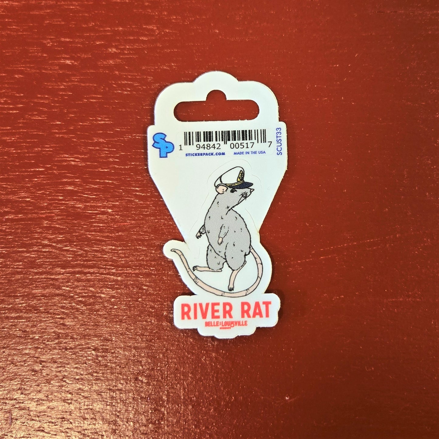 Riverboat Stickers - 2"