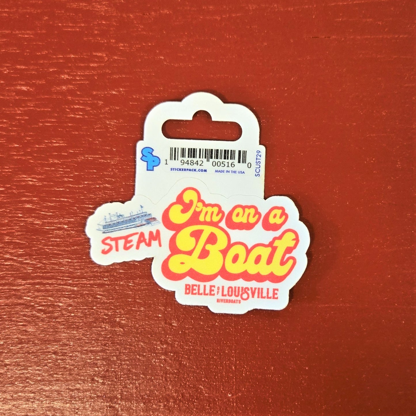 Riverboat Stickers - 2"