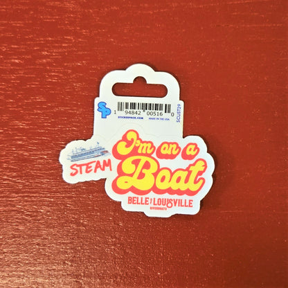 Riverboat Stickers - 2"