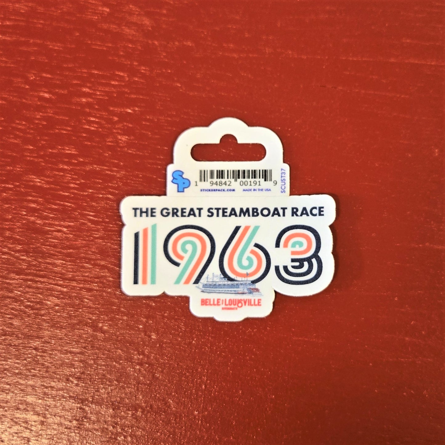 Riverboat Stickers - 2"