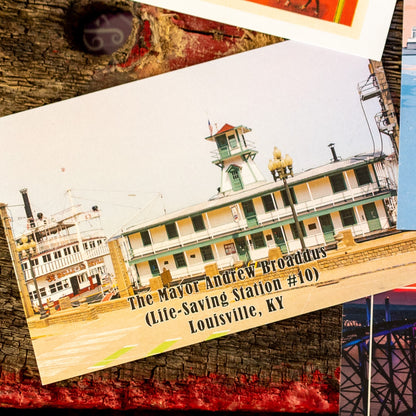 Belle of Louisville Riverboats Postcards