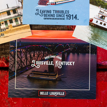 Belle of Louisville Riverboats Postcards